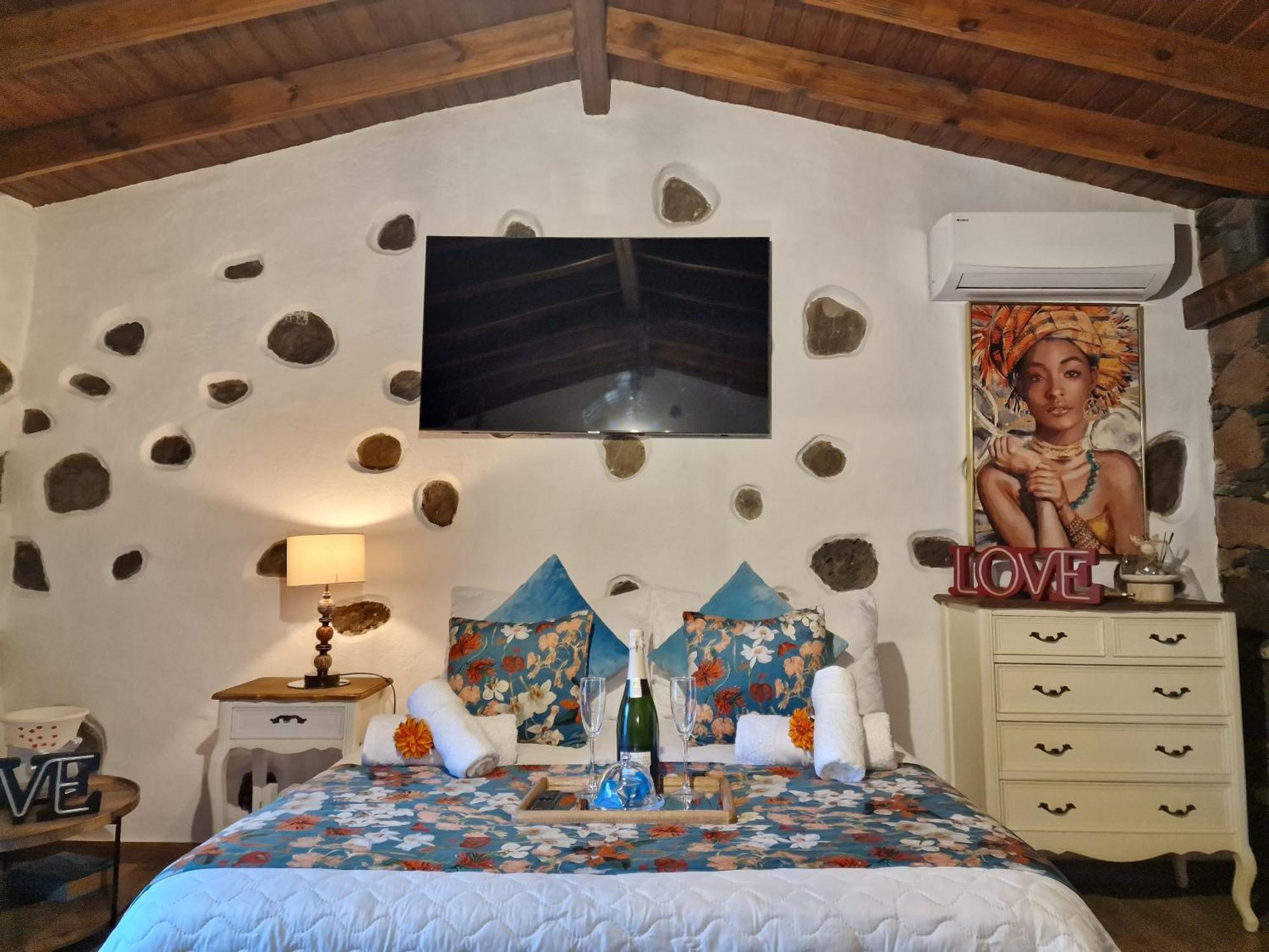 Romantic Casa Rural La Molinera Santa Lucia Kültér fotó
